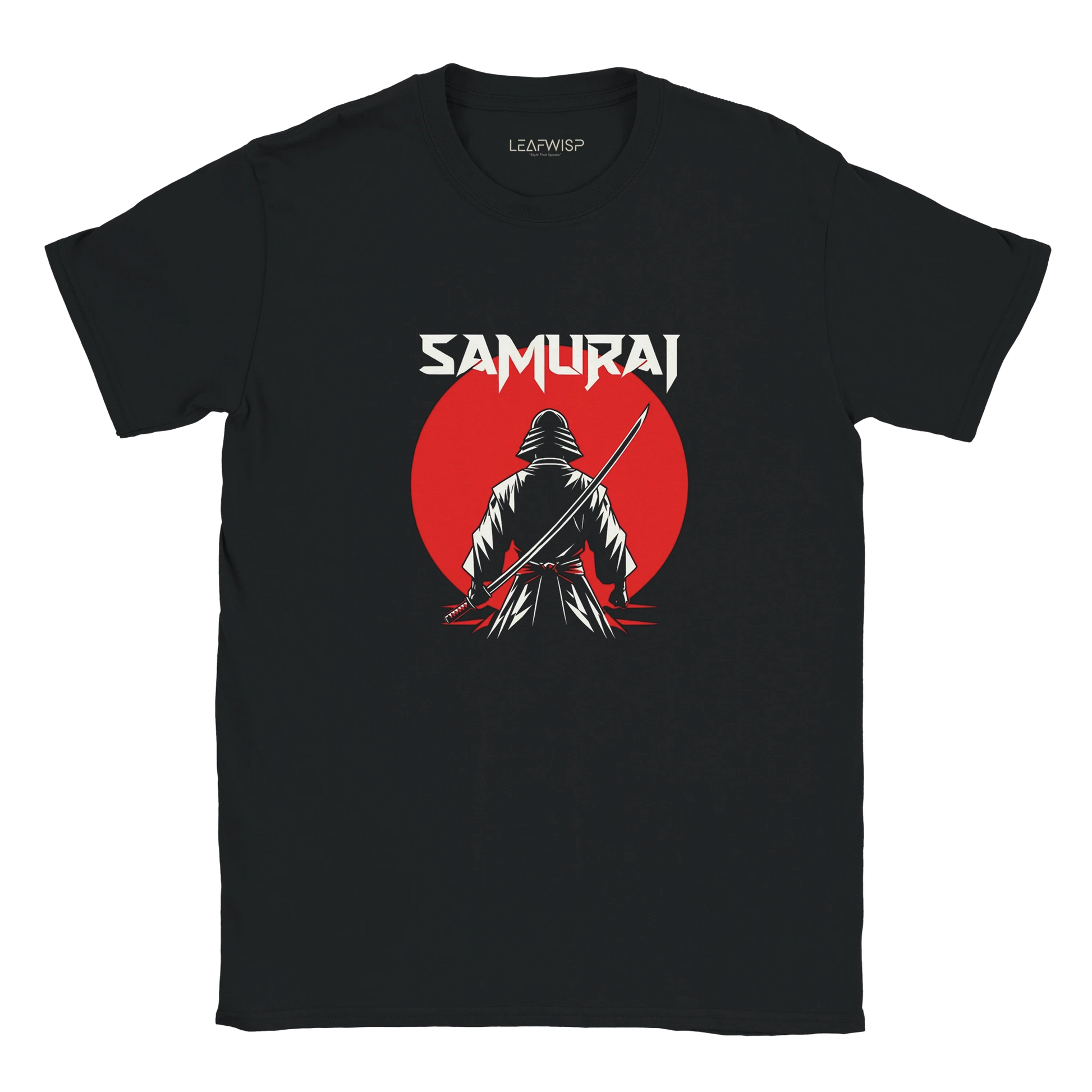 Way of the Samurai T-shirt Leafwisp - illustration samouraï japon, coupe unisexe