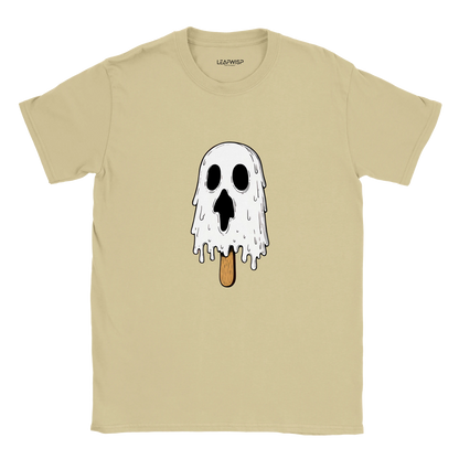 Ghosted & Frosted T-shirt Leafwisp - design humoristique contemporain, coupe unisexe
