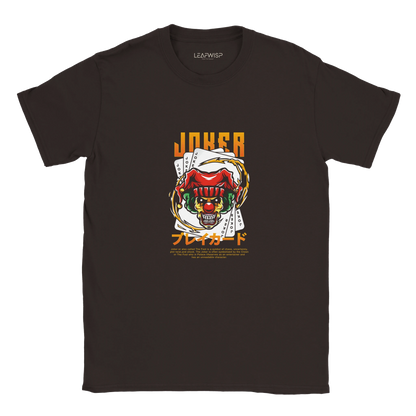 JOKER t-shirt Leafwisp - illustration Joker pop culture, coupe unisexe