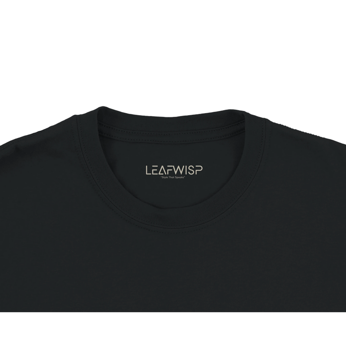 T-shirt Tokyo NEON DISTRICT Leafwisp - design urbain neon Tokyo nocturne, vue 3
