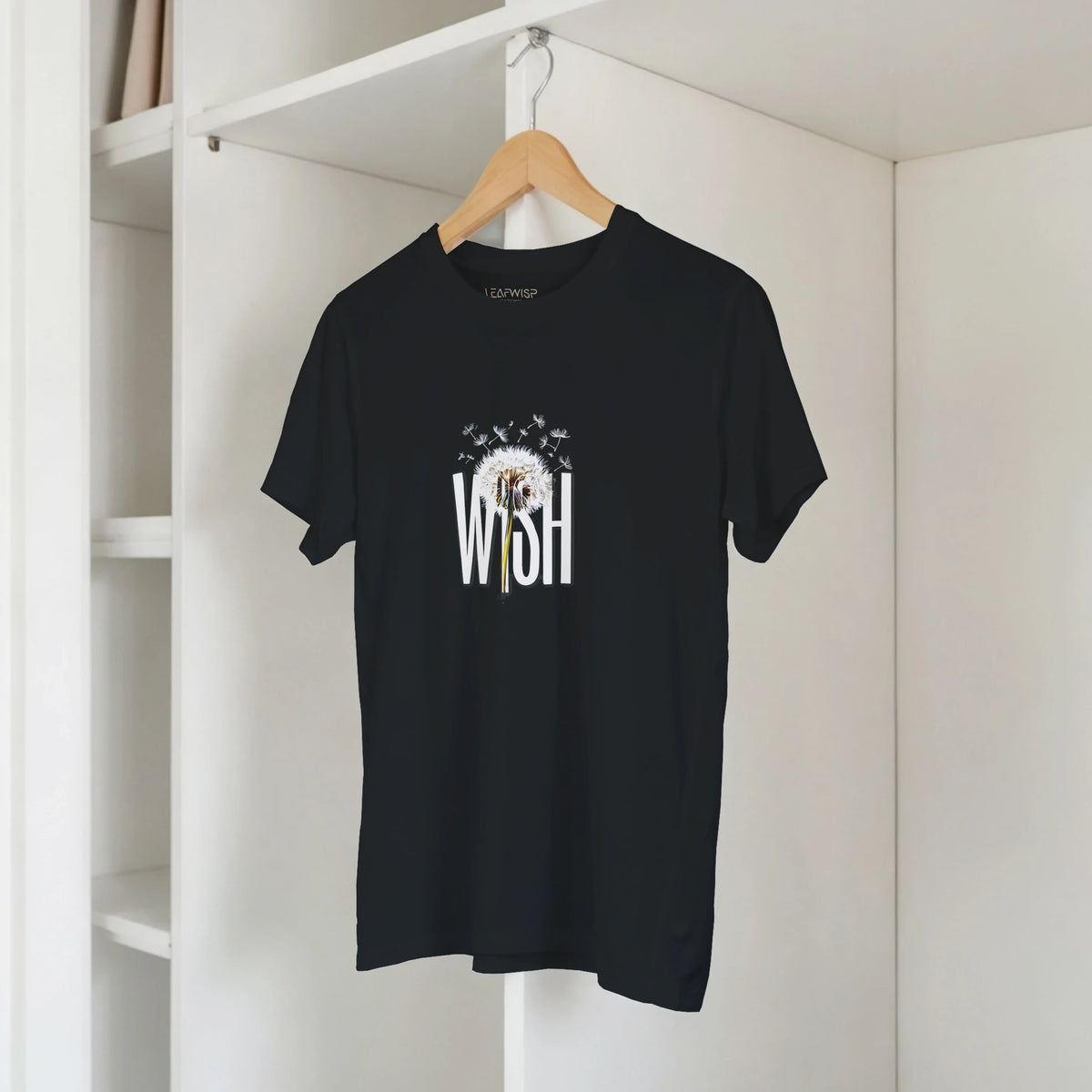 T-shirt WISH Leafwisp - illustration pissenlit poetique voeu, vue 7